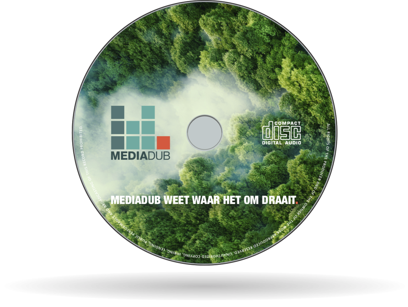 Mediadub offset bedrukking