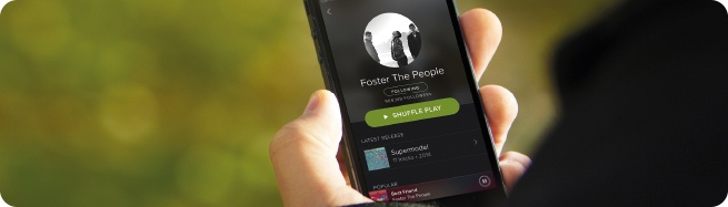Spotify moodpanel